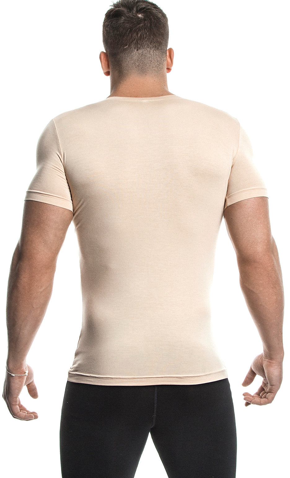 Short Sleeve T-Shirt (Skin) - Bamboo/Elastin Fiber - DEMIG