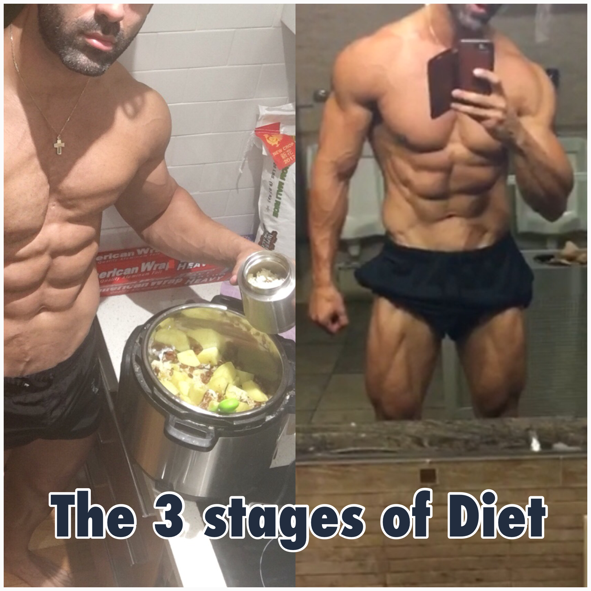Muscle meals: The 3 stages to your dream body. Must read!